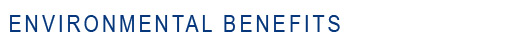 Environmental Benefits