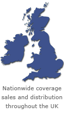 Nationwide coverage � UK sales and distribution throughout the UK